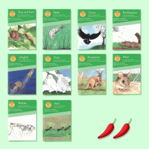 All books in the Extended Code 'Fact File: Animals Series'.