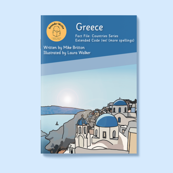 Book cover for 'Greece' Fact File: Countries Series Extended Code /ee/. (More spellings)