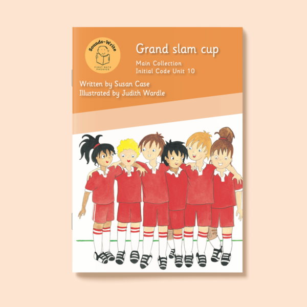 Book cover for 'Grand Slam Cup' Main Collection Initial Code Unit 10.