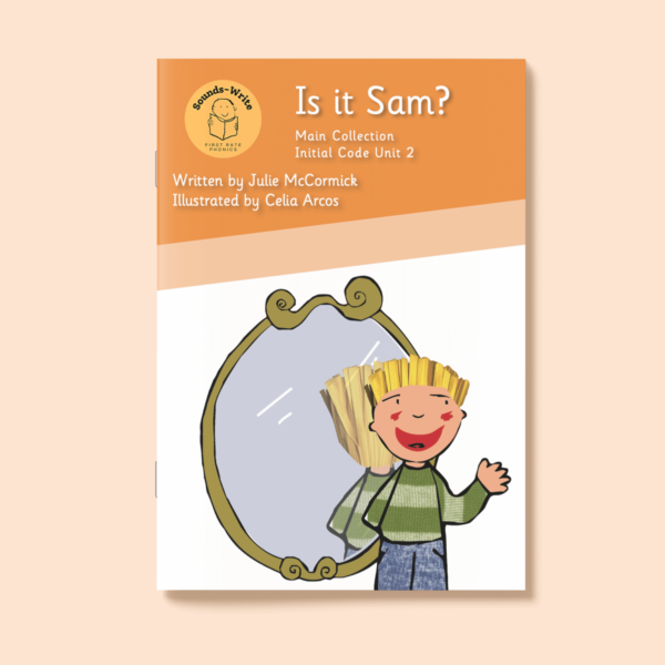 Book cover for 'Is It Sam?' Main Collection Initial Code Unit 2.