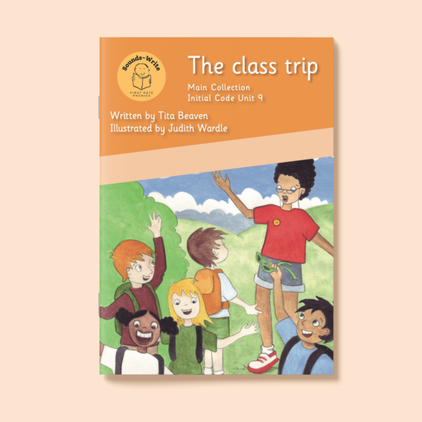 Book cover for 'The Class Trip' Main Collection Initial Code Unit 9.