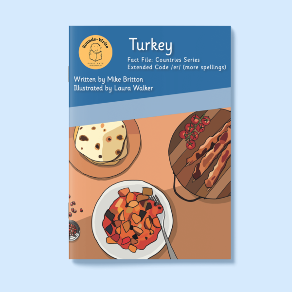 Book cover for 'Turkey' Fact File: Countries Series Extended Code /er/. (More spellings)