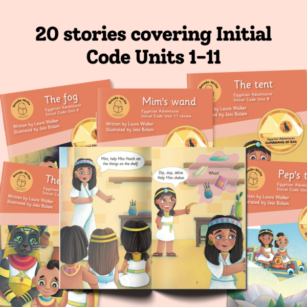 Sounds Write Initial Code Display Initial Code Egyptian Adventures - Sounds-Write Australian Shop
